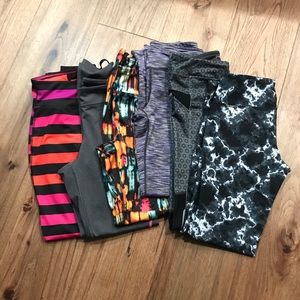 Ladies active wear workout leggings